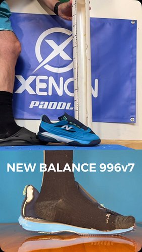 New Balance 996v7 on foot 

#tennisshoes #tennis #pickleball #pickleballshoes