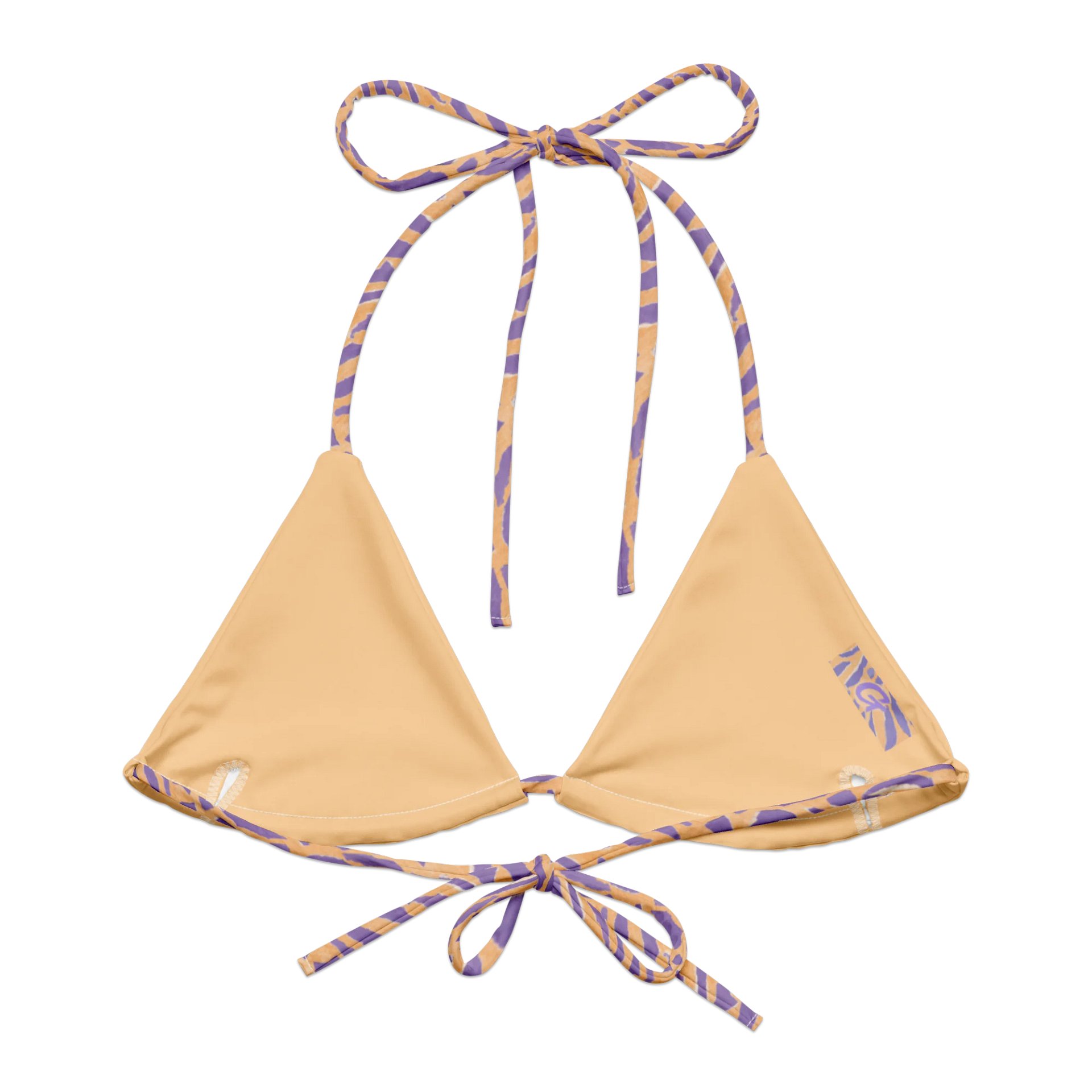 "Animal Stripe" Bikini Top product image (2)