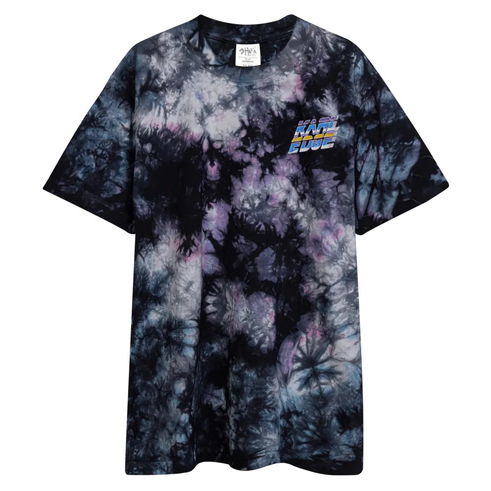 KARL TIE DYE EMBROIDERED TEE product image (4)