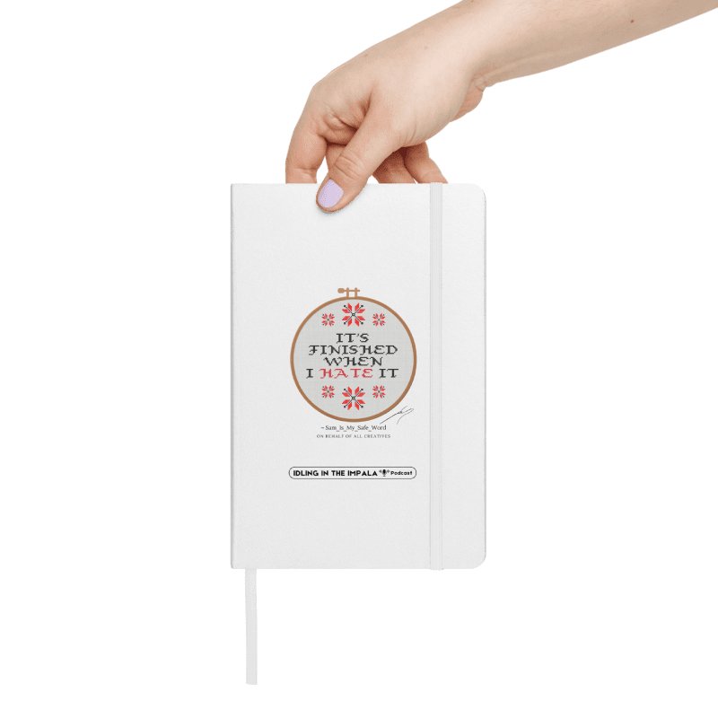 It's Finished When I HATE It - Lined Notebook (Various Colours) product image (4)