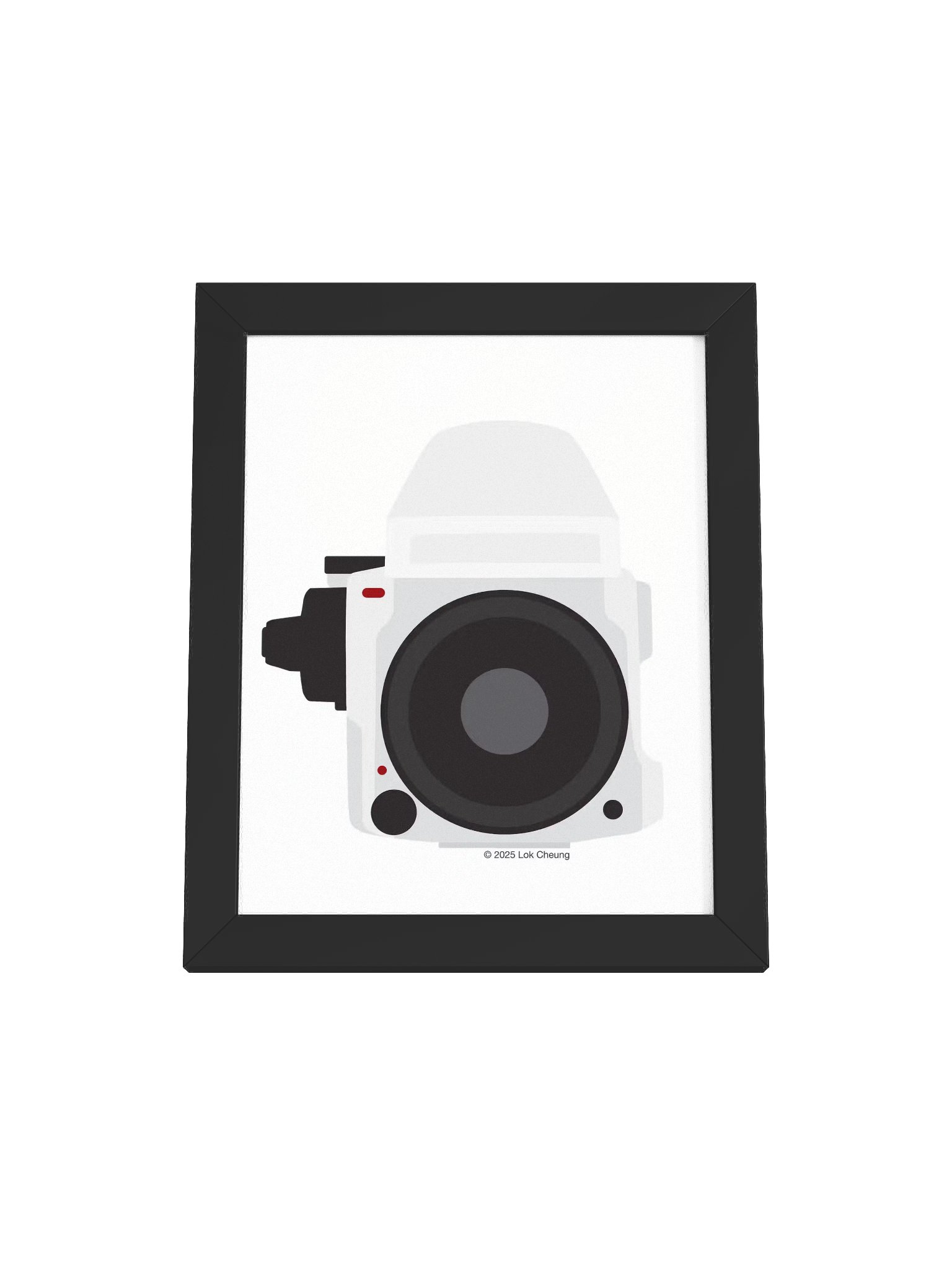 M645 White - Framed Poster product image (5)