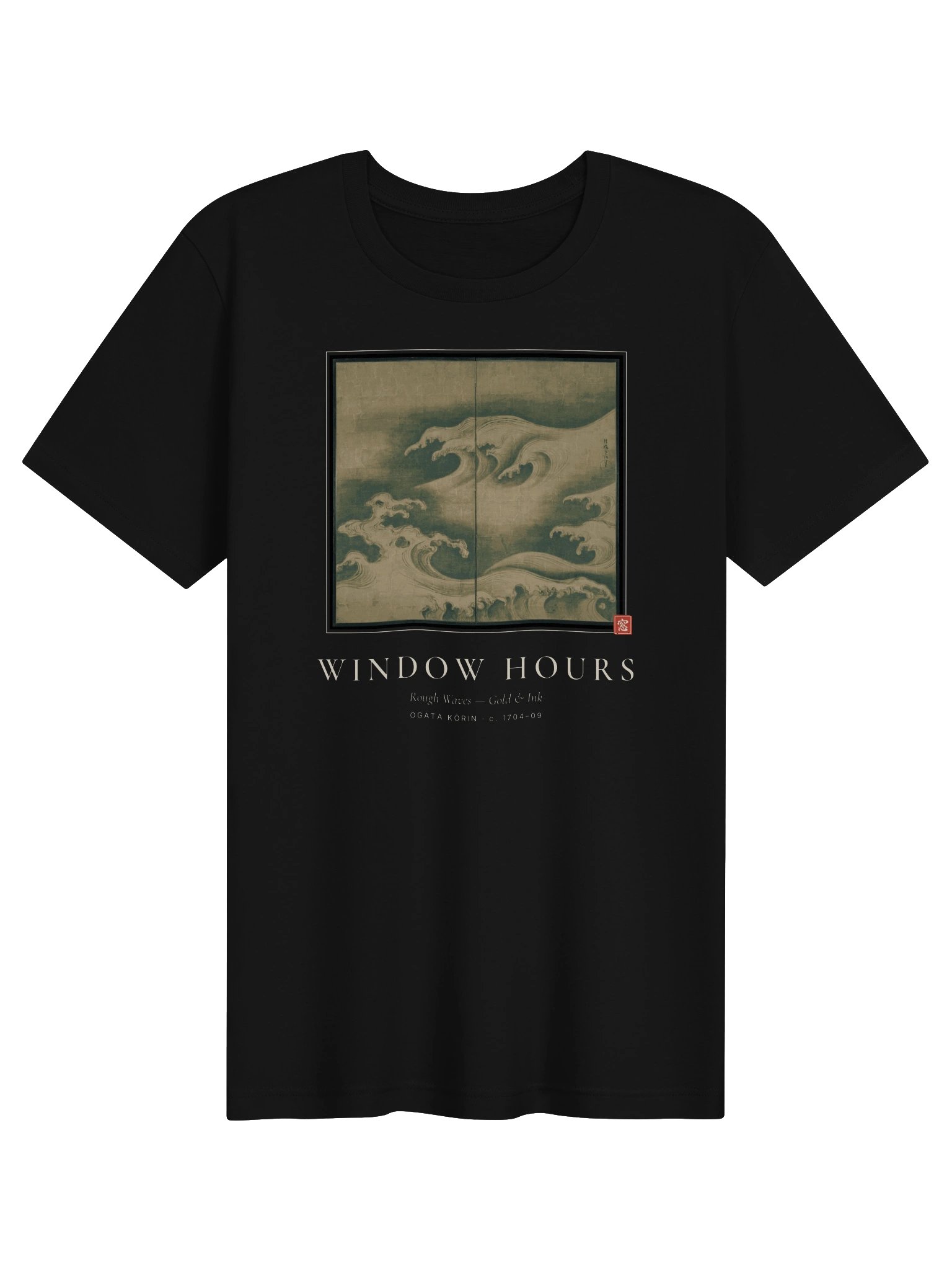 Rough Waves Tee — Ogata Kōrin product image (1)