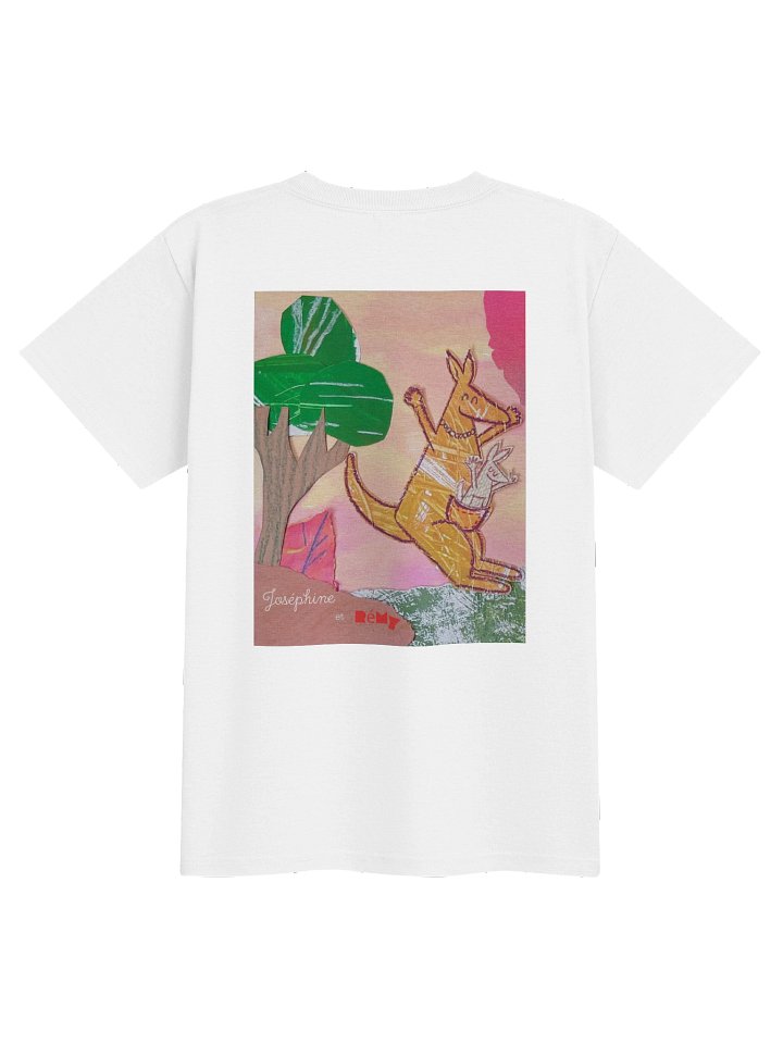 Joyful Kangaroo Adventure Youth Tee (back design) product image (1)