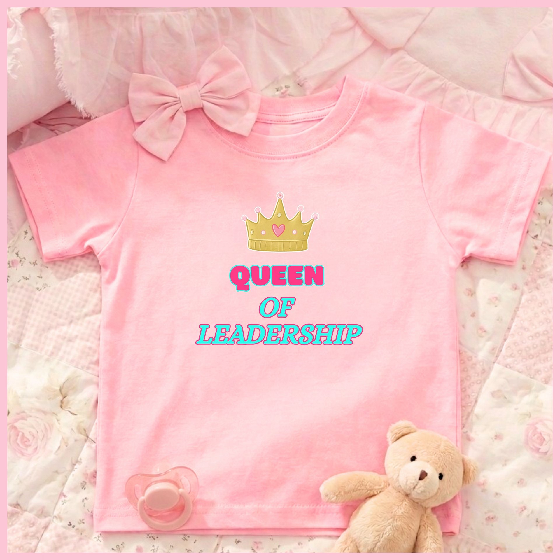 Queen of Leadership🩷Super Soft🪽T-shirt🩷 product image (1)