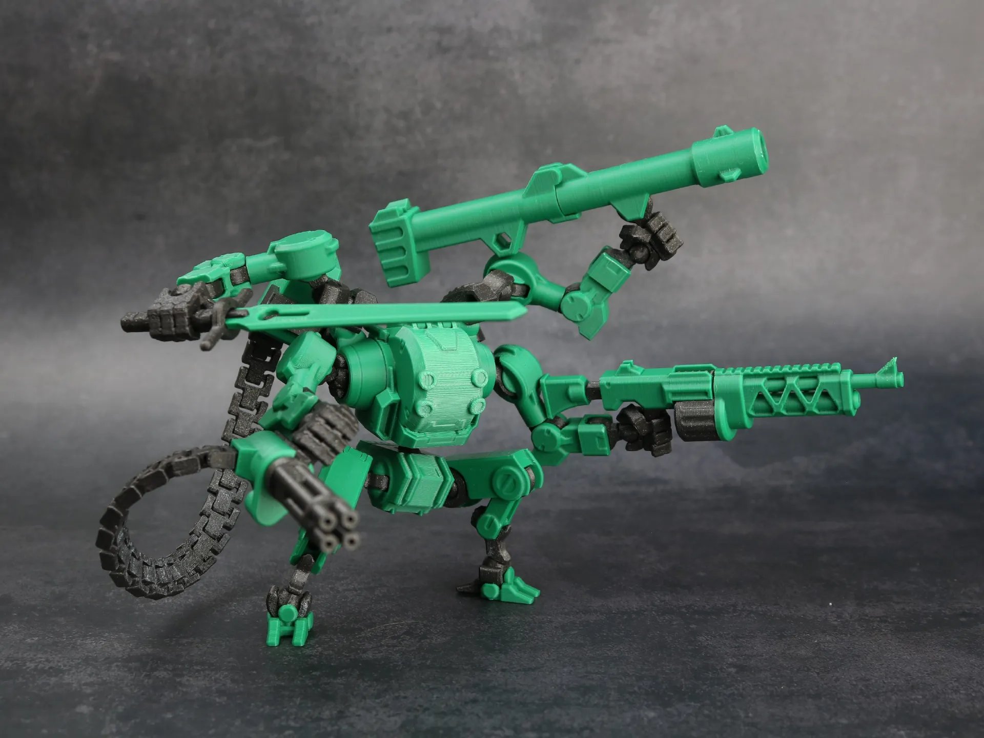 M13 THOR - Printable Mecha Model Kit - Deluxe Edition product image (6)