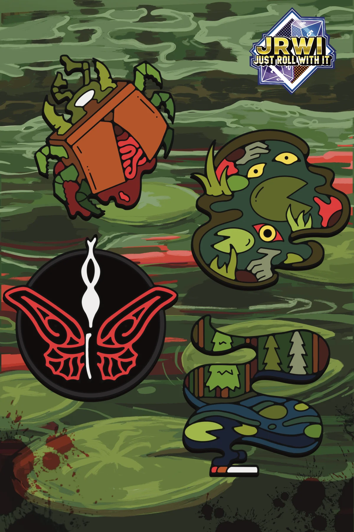 Blood in the Bayou Pin Set (August 2026) product image (1)