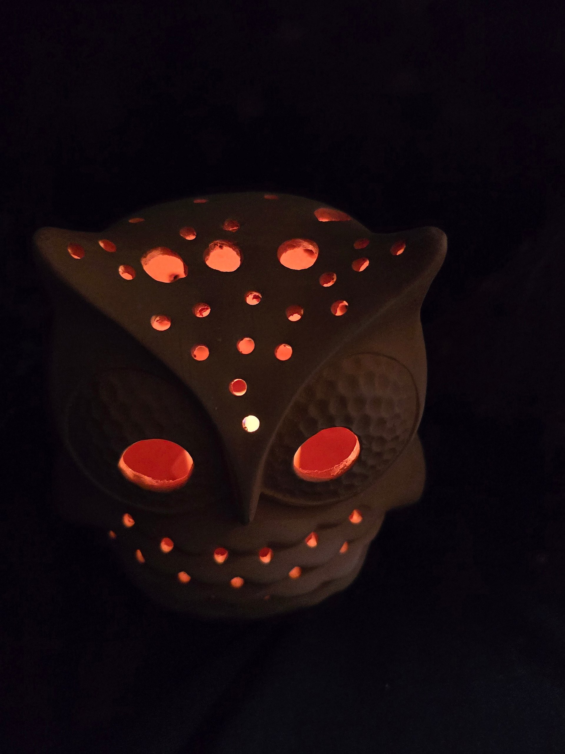 Terracotta Owl Candle holder, Candle Lantern product image (10)