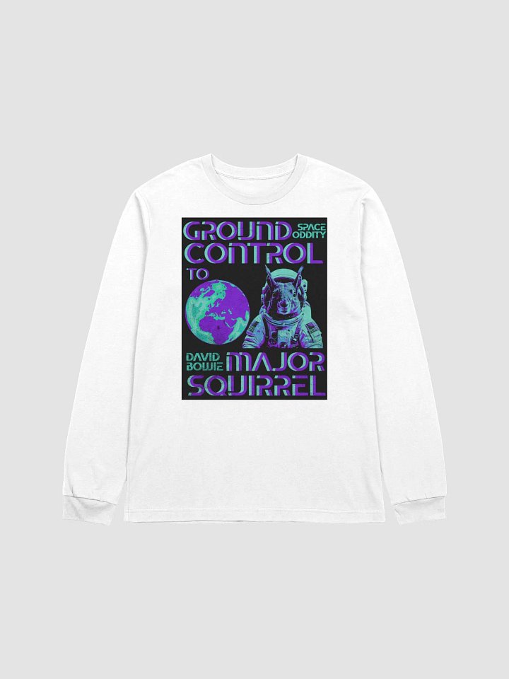 Major Squirrel Space Oddity Long Sleeve Tee product image (1)