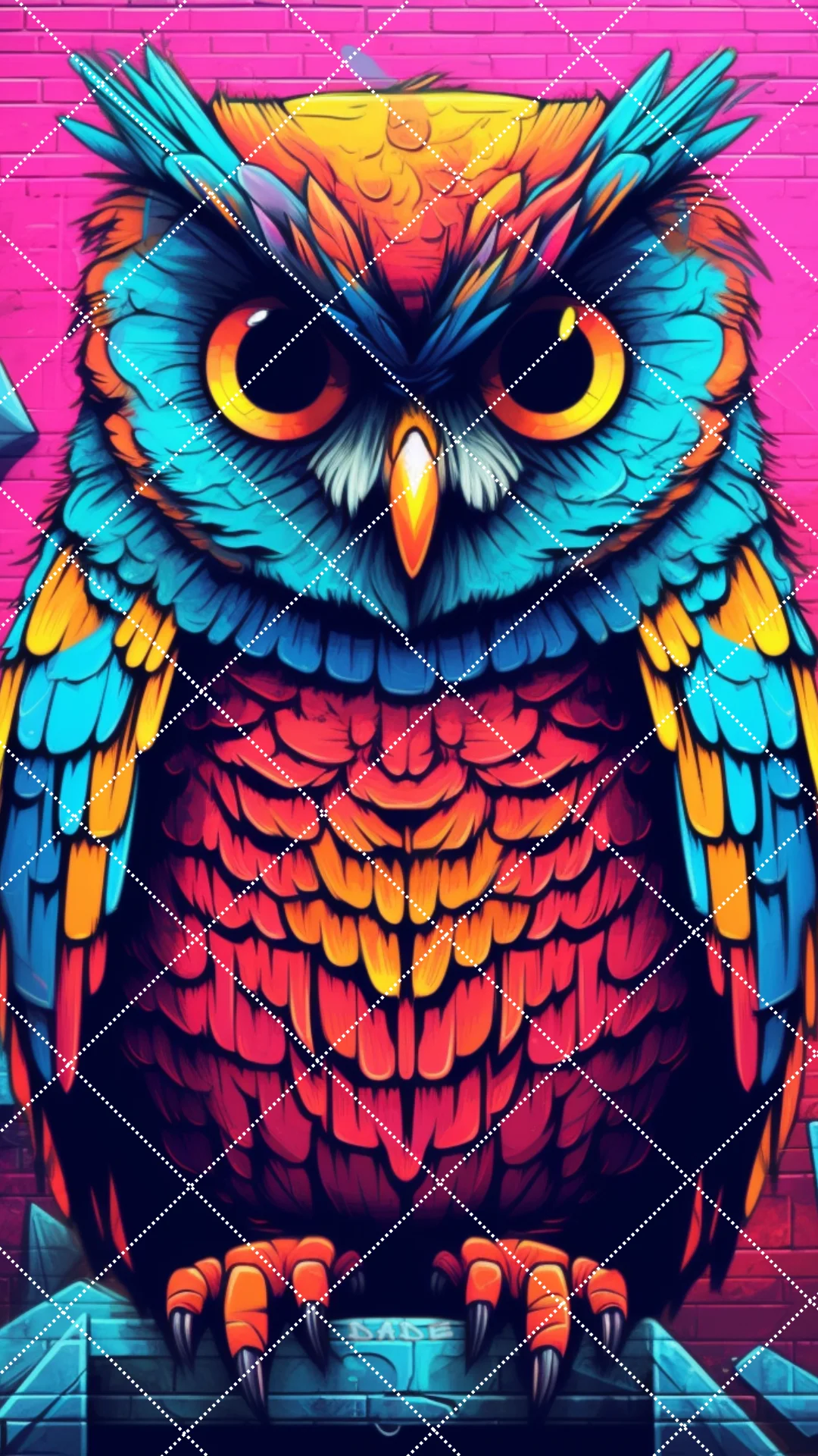 BuLitZz chill owl phone wallpaper product image (2)