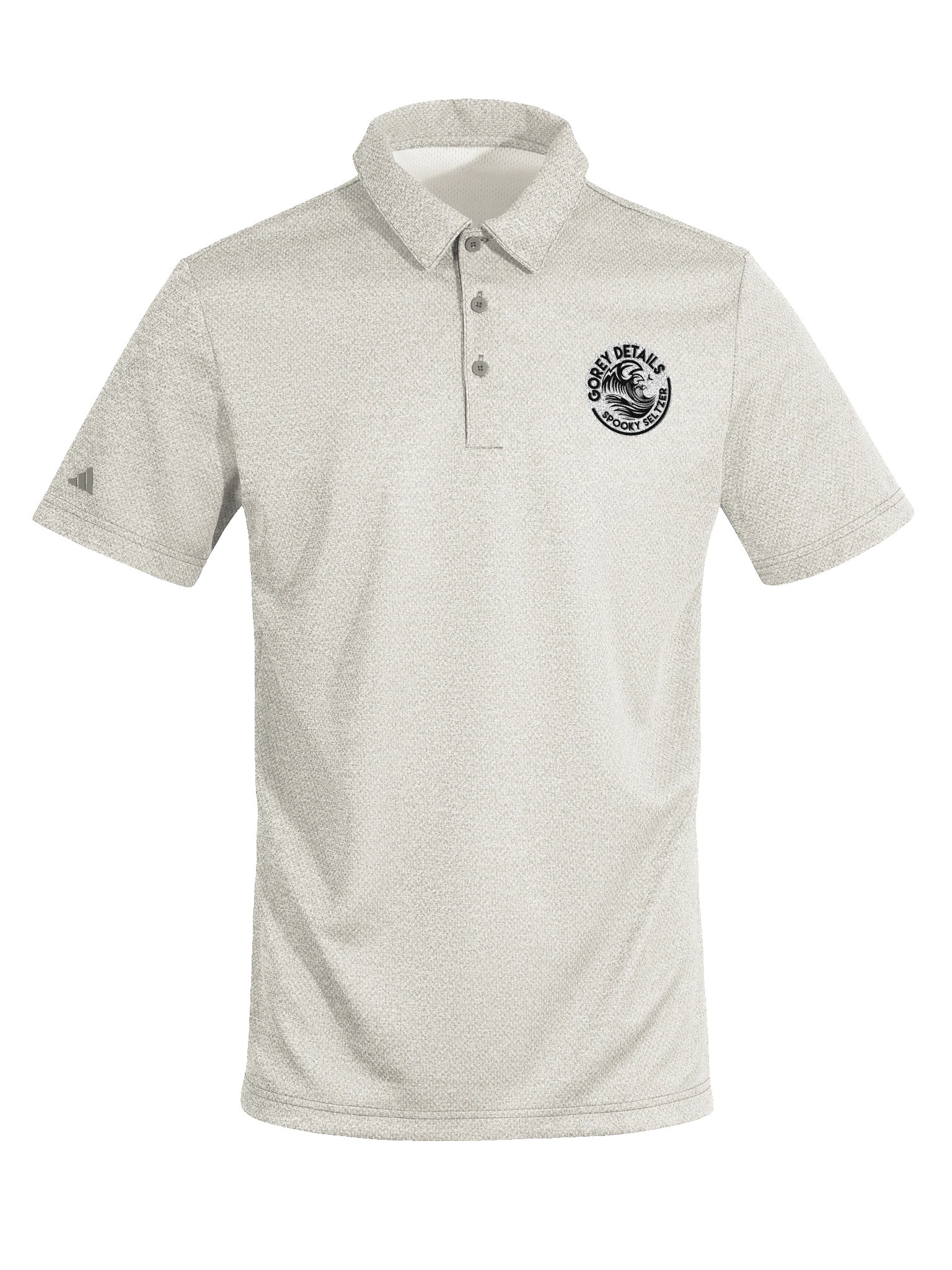 Spooky Seltzer - Adidas Space-Dyed Polo Shirt product image (1)