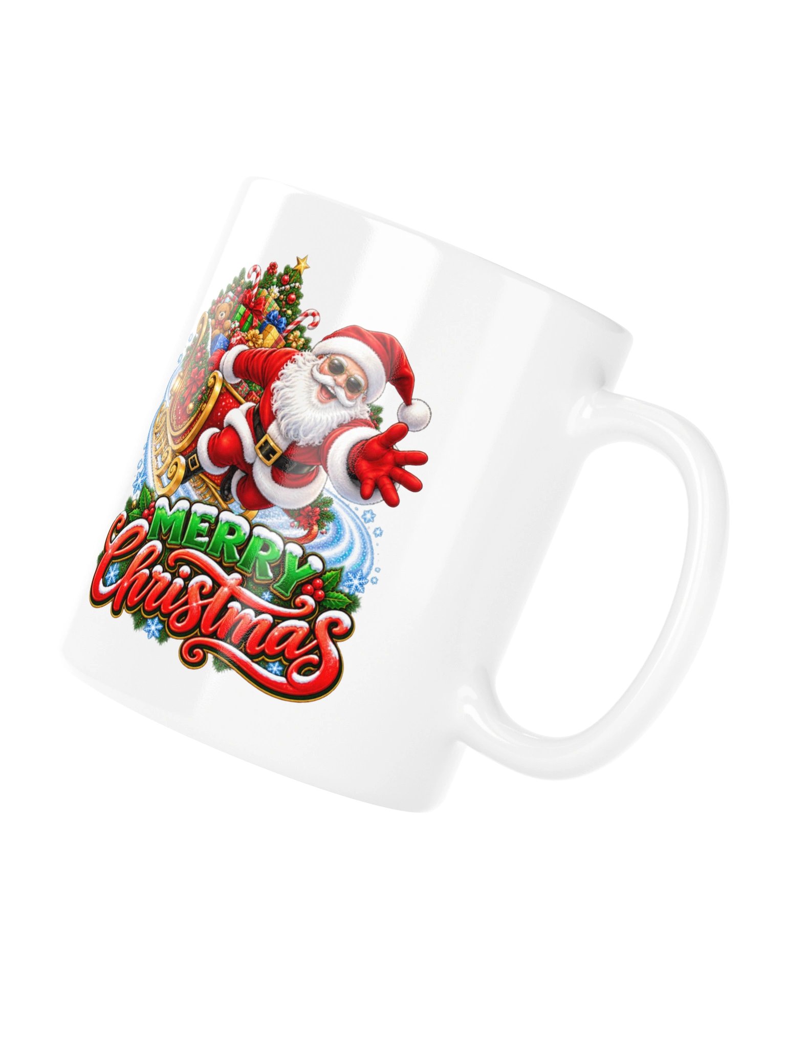 MERRY CHRISTMAS — SANTA’S COMING IN HOT! MUG product image (11)