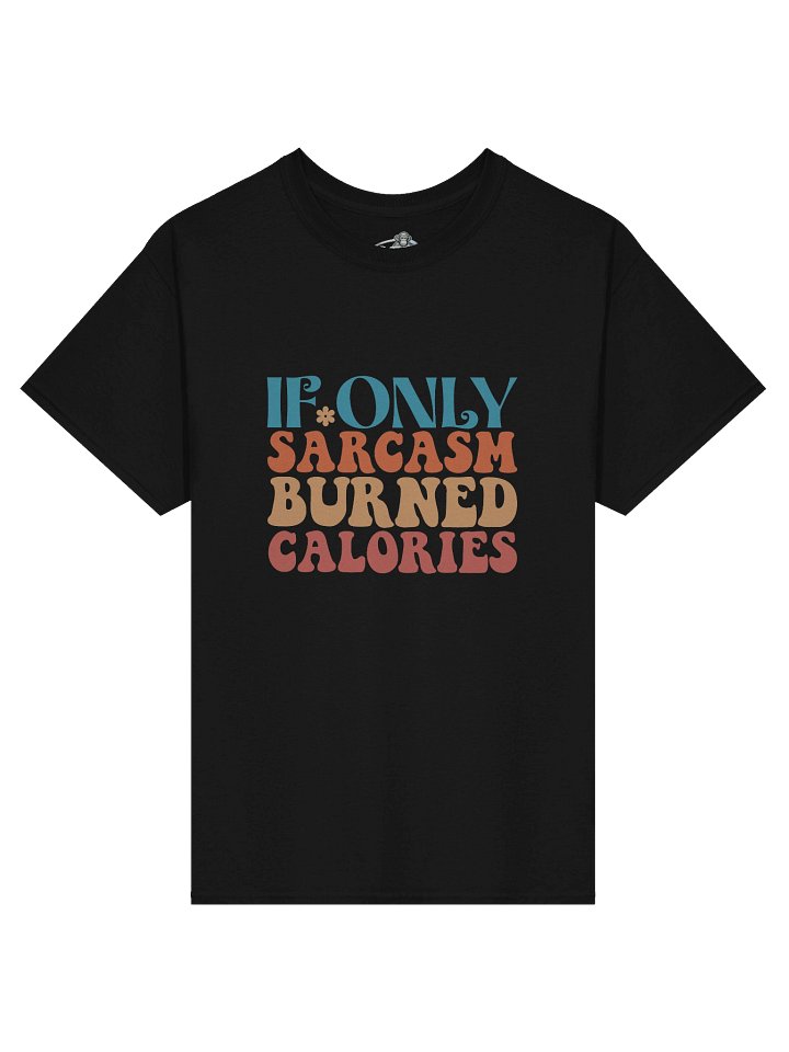 Burning Calories logo Gildan Tee product image (4)