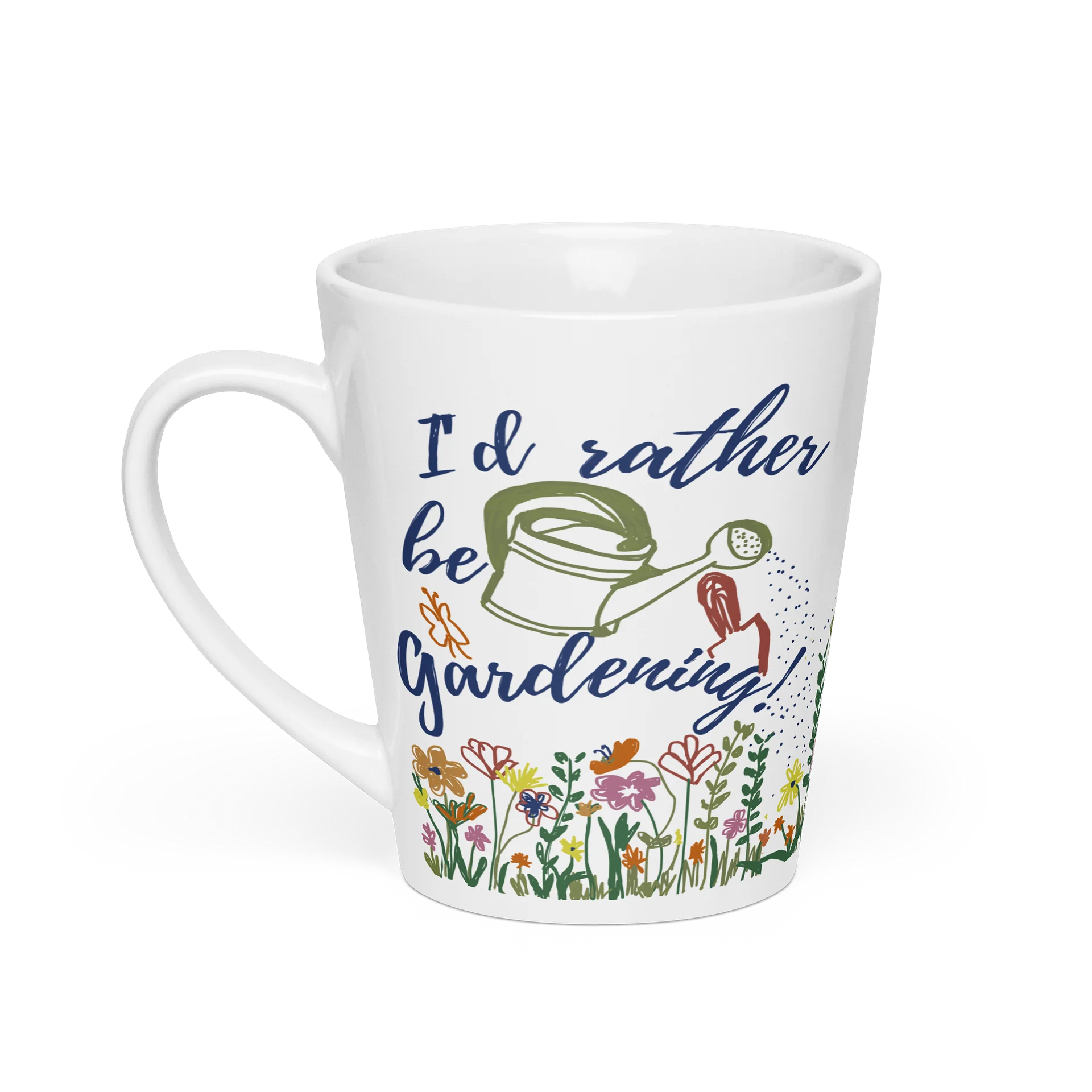 I'd Rather Be Gardening! Latte Mug product image (2)