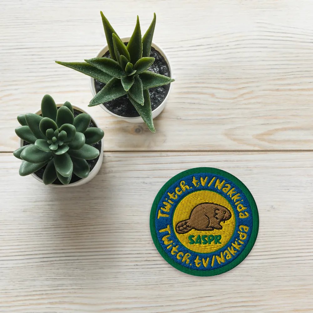 Embroidered SASPR Patch product image (5)