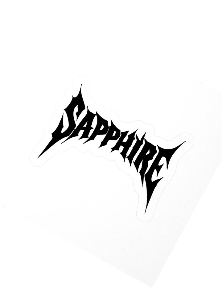 "Sapphire" Slap Sticker product image (8)