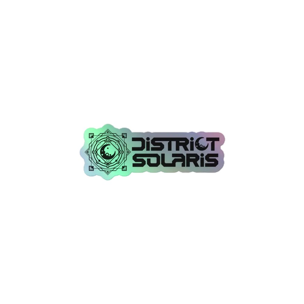District Solaris (Holo Sticker) product image (1)