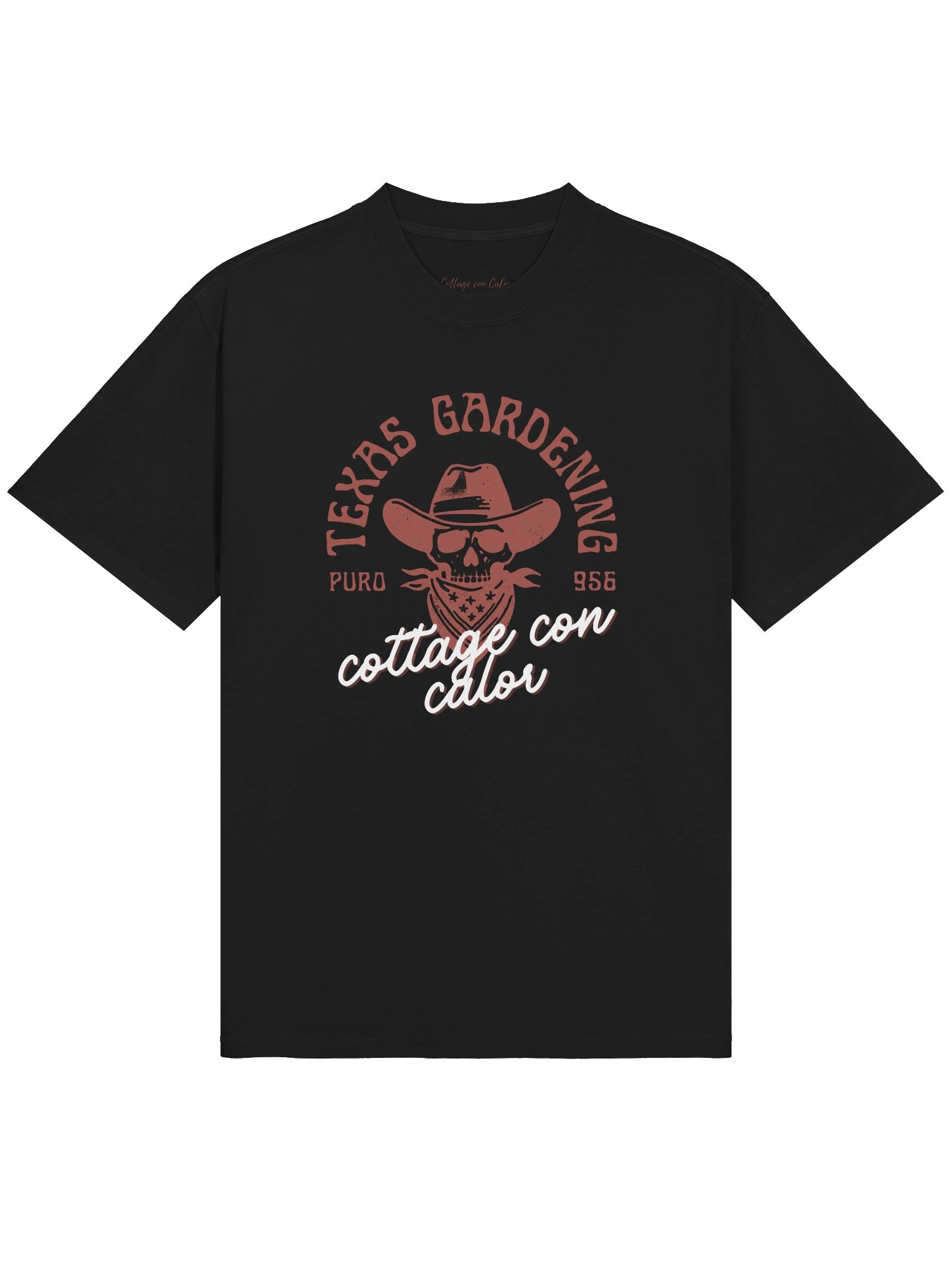 Cowboy Cottage Oversized Tee - Terracotta product image (1)