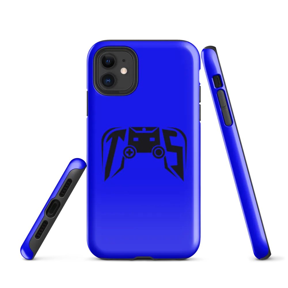 Tough Logo Case for iPhone® (Blue) product image (1)