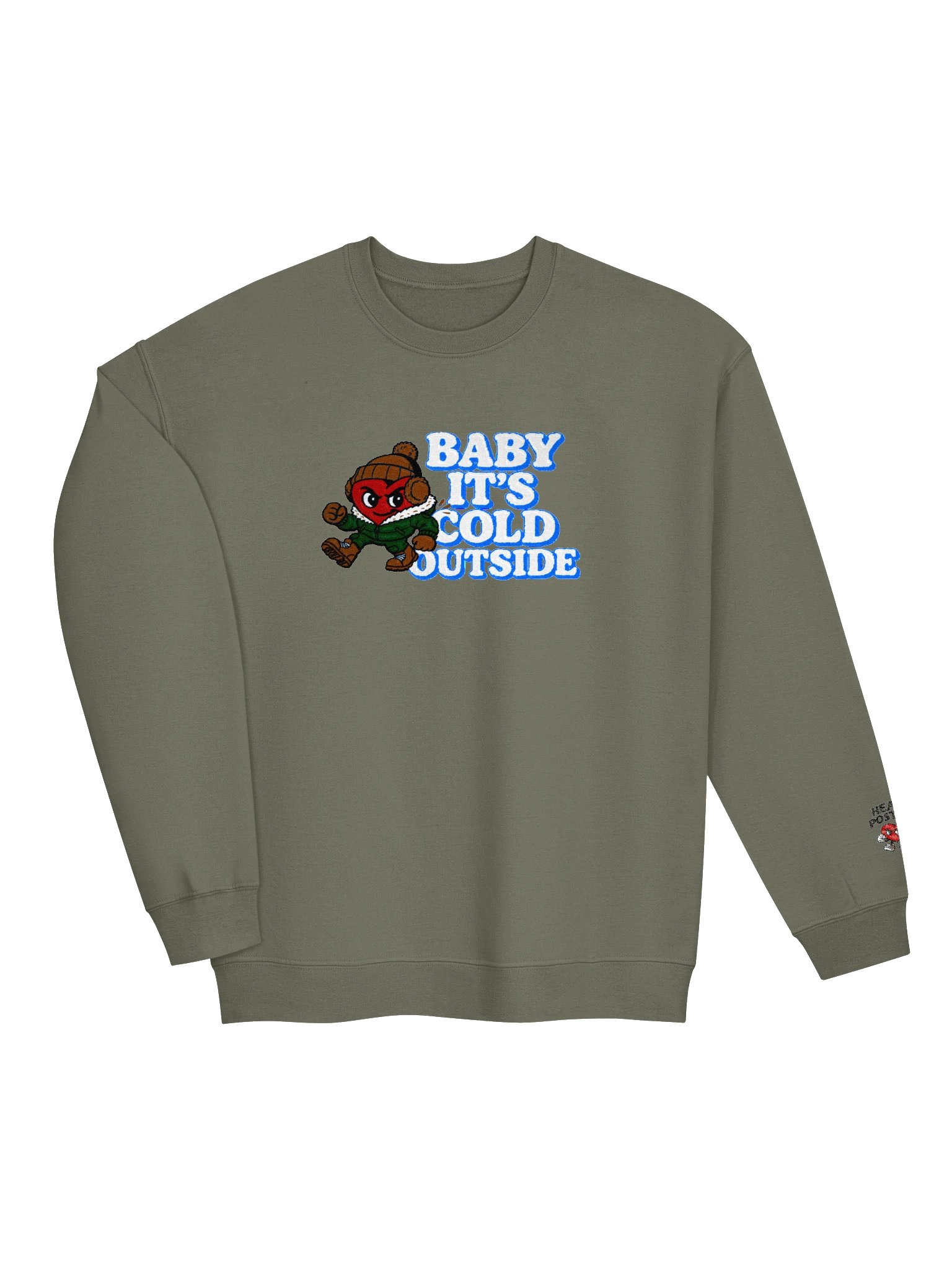 HEART POSTURE'S - FROSTED HEART CREWNECK product image (6)