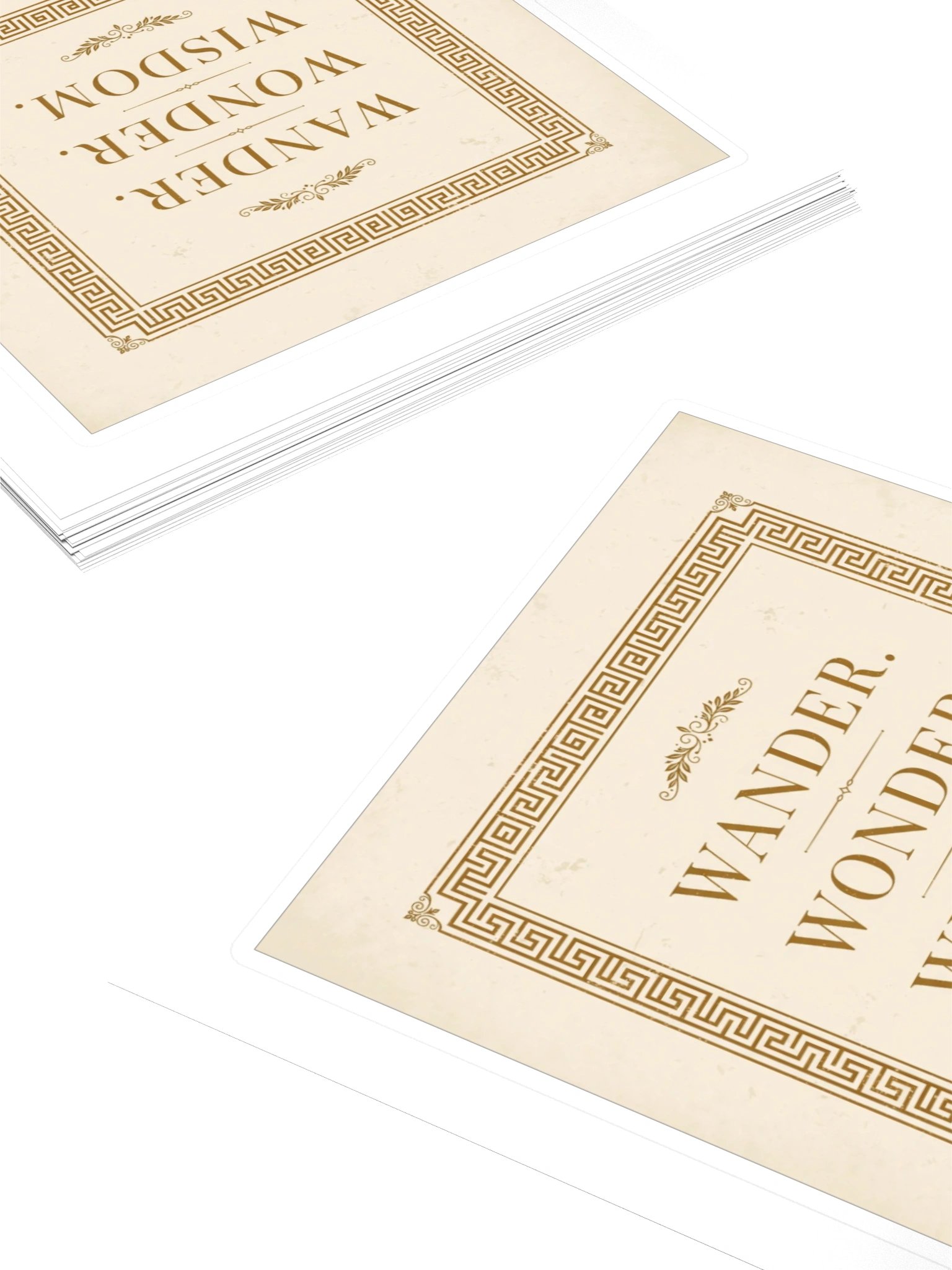 Wander Wonder Wisdom Sticker product image (4)