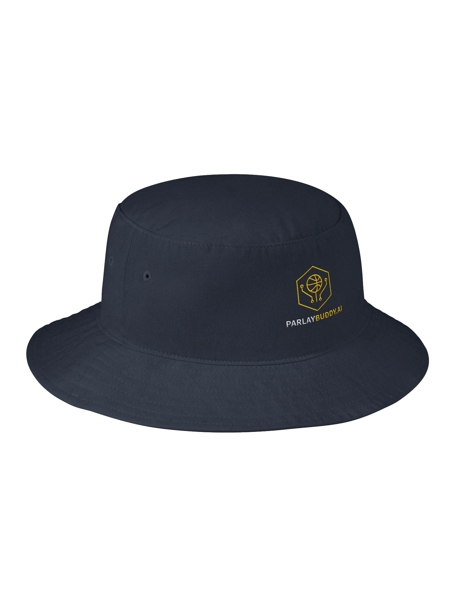 Navy Bucket Hat - Gold Emblem product image (4)