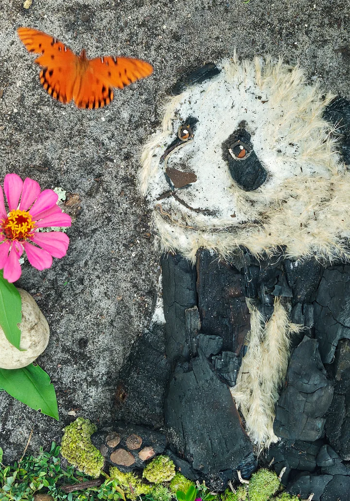 PANDAS & BUTTERFLIES | Fine Art Print product image (3)