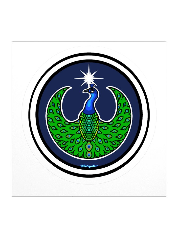 Peacock- Resistance, Pride (sticker) product image (1)