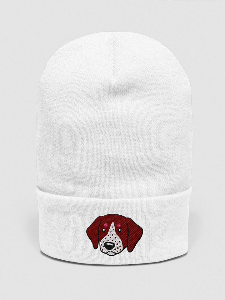 German Shorthaired Pointer Pup Embroidered Beanie product image (16)