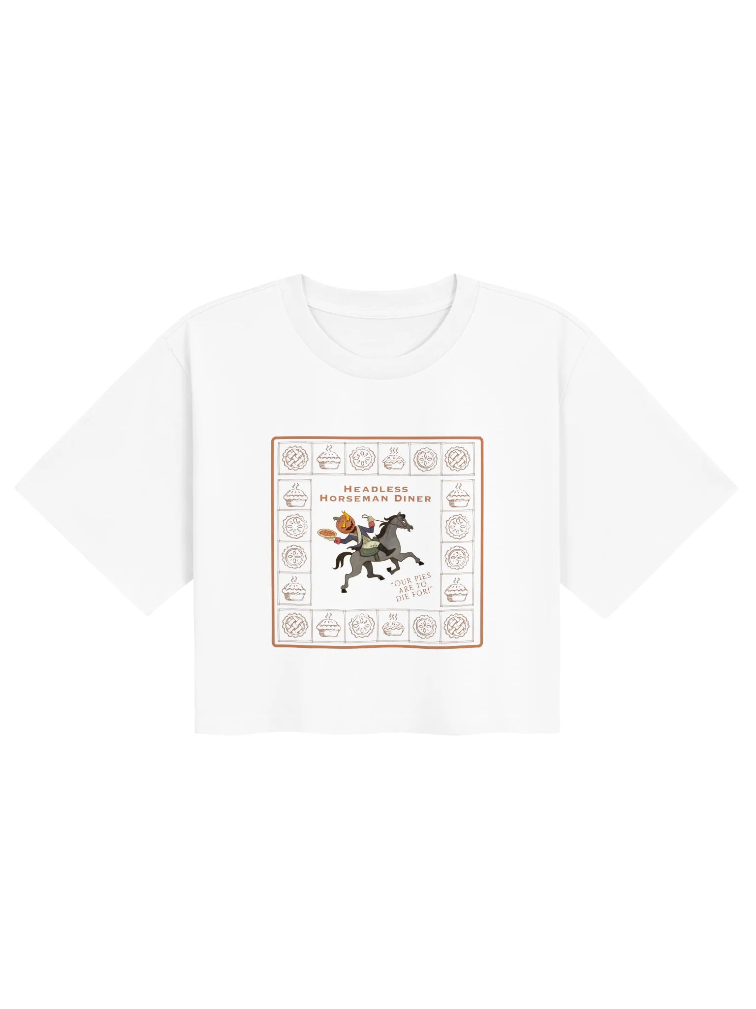 Headless Horseman Diner, So Many Pies Crop Top product image (1)