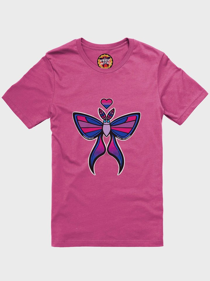 № 3 | BISEXUAL PRIDE MOTH | SHORT SLEEVE TEE | T-SHIRT product image (1)