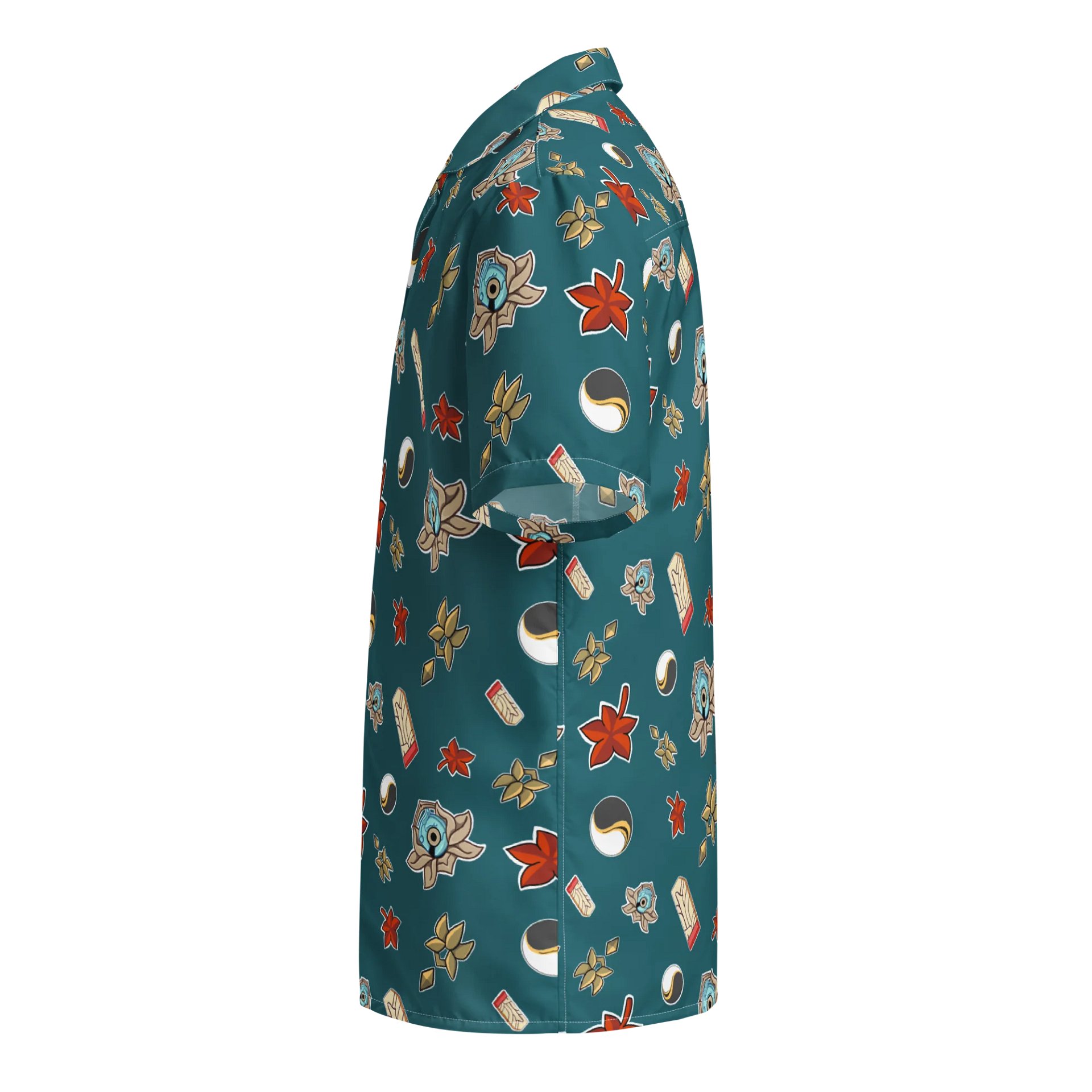 Dan Heng Pattern Button Down Shirt product image (4)