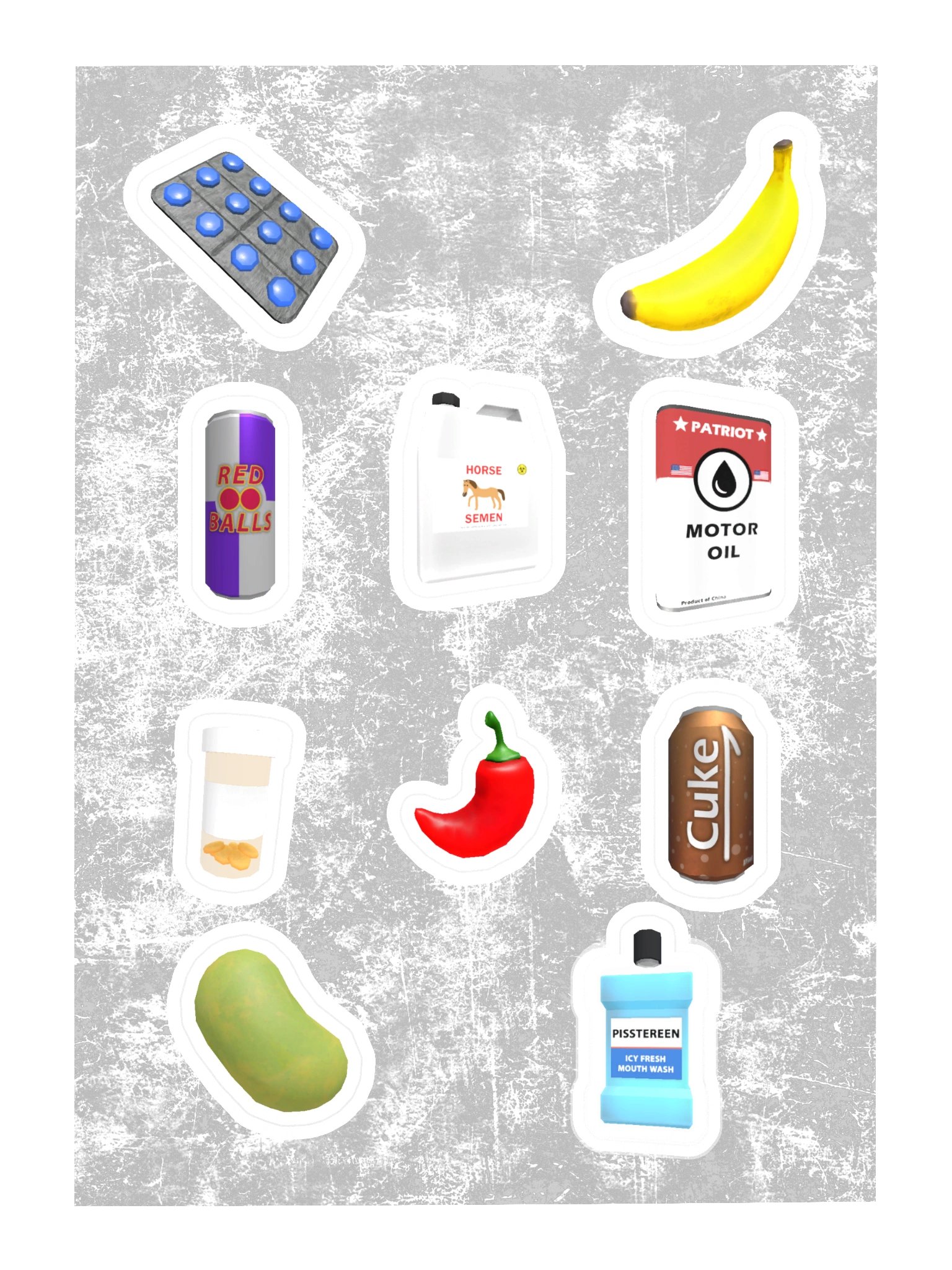 Ingredients Sticker Sheet product image (3)