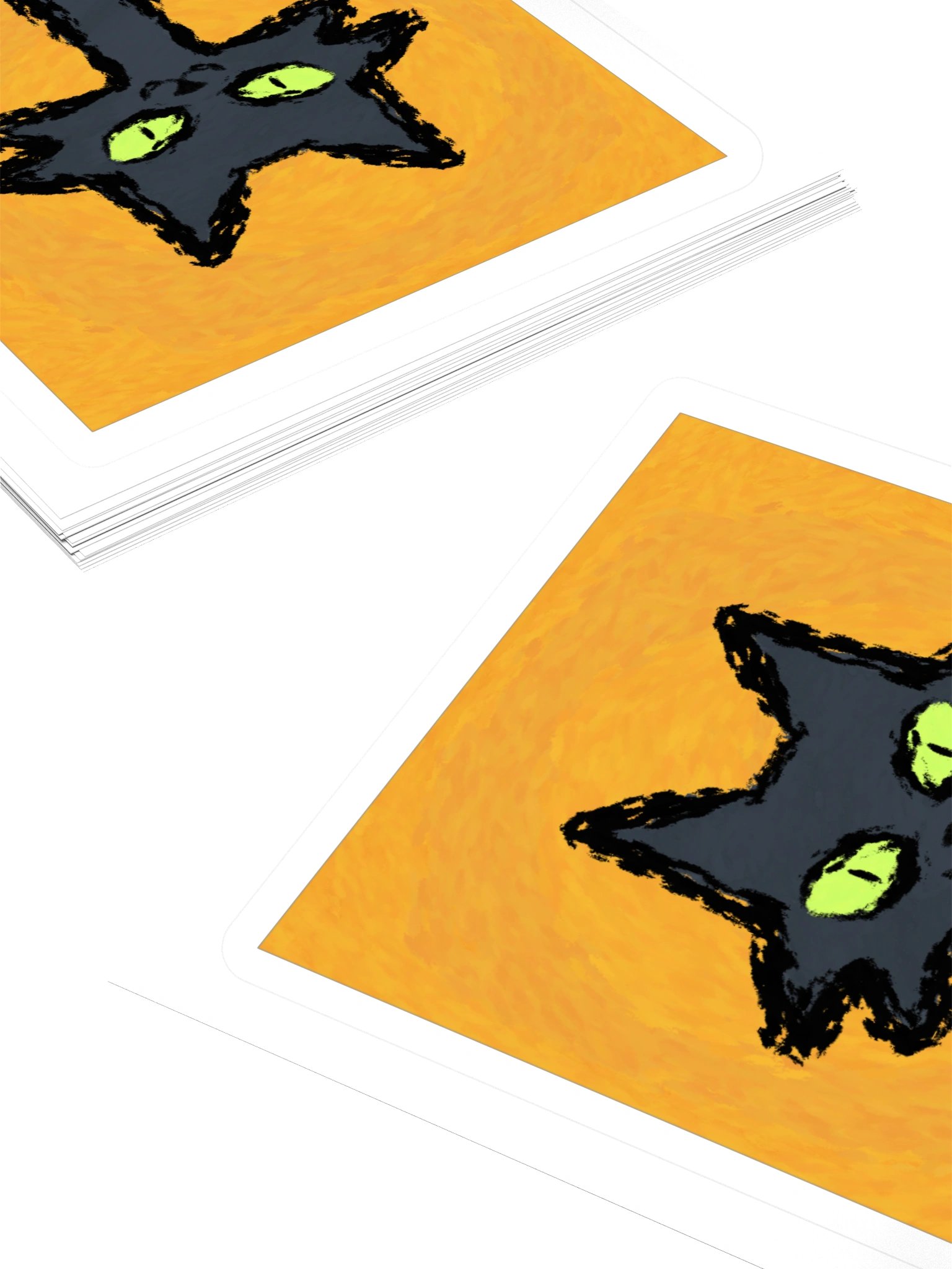 Mischievous Cat Sticker product image (4)