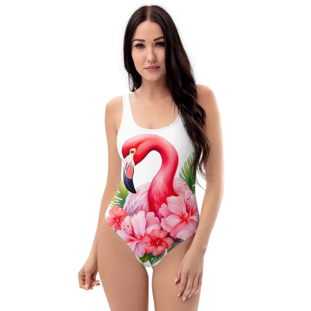 Tropical Flamingo Paradise Swimsuit product image (5)