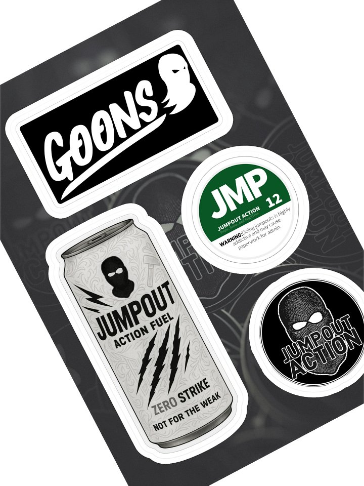 Jumpout Vices Sticker Pack product image (1)