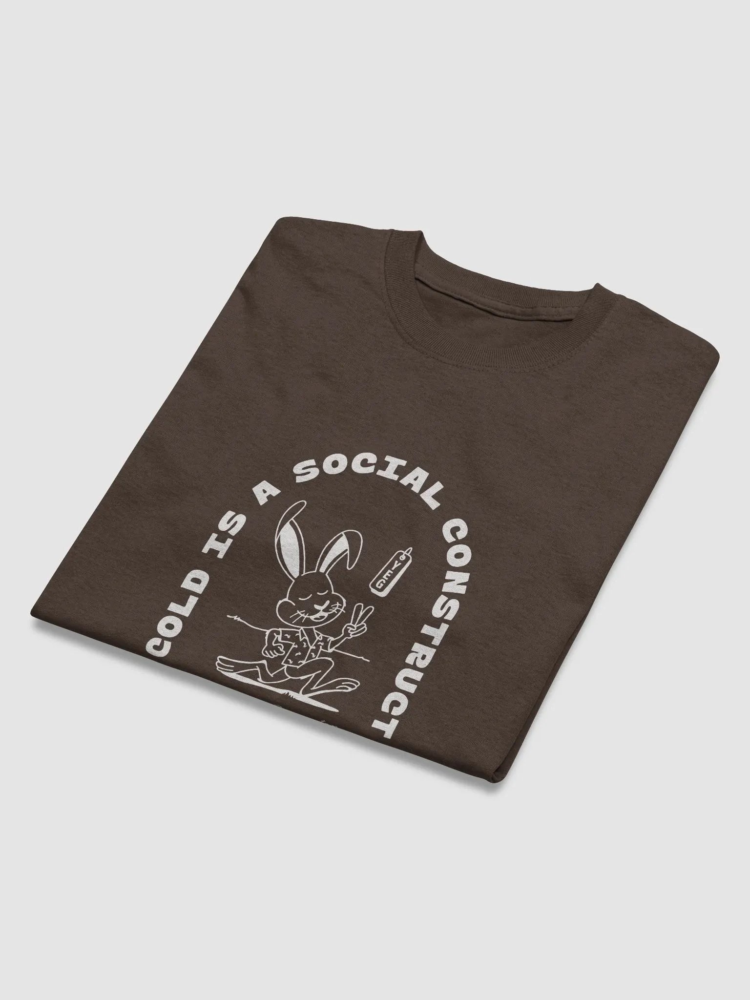 Graphic Tee - Cold is a social construct product image (32)