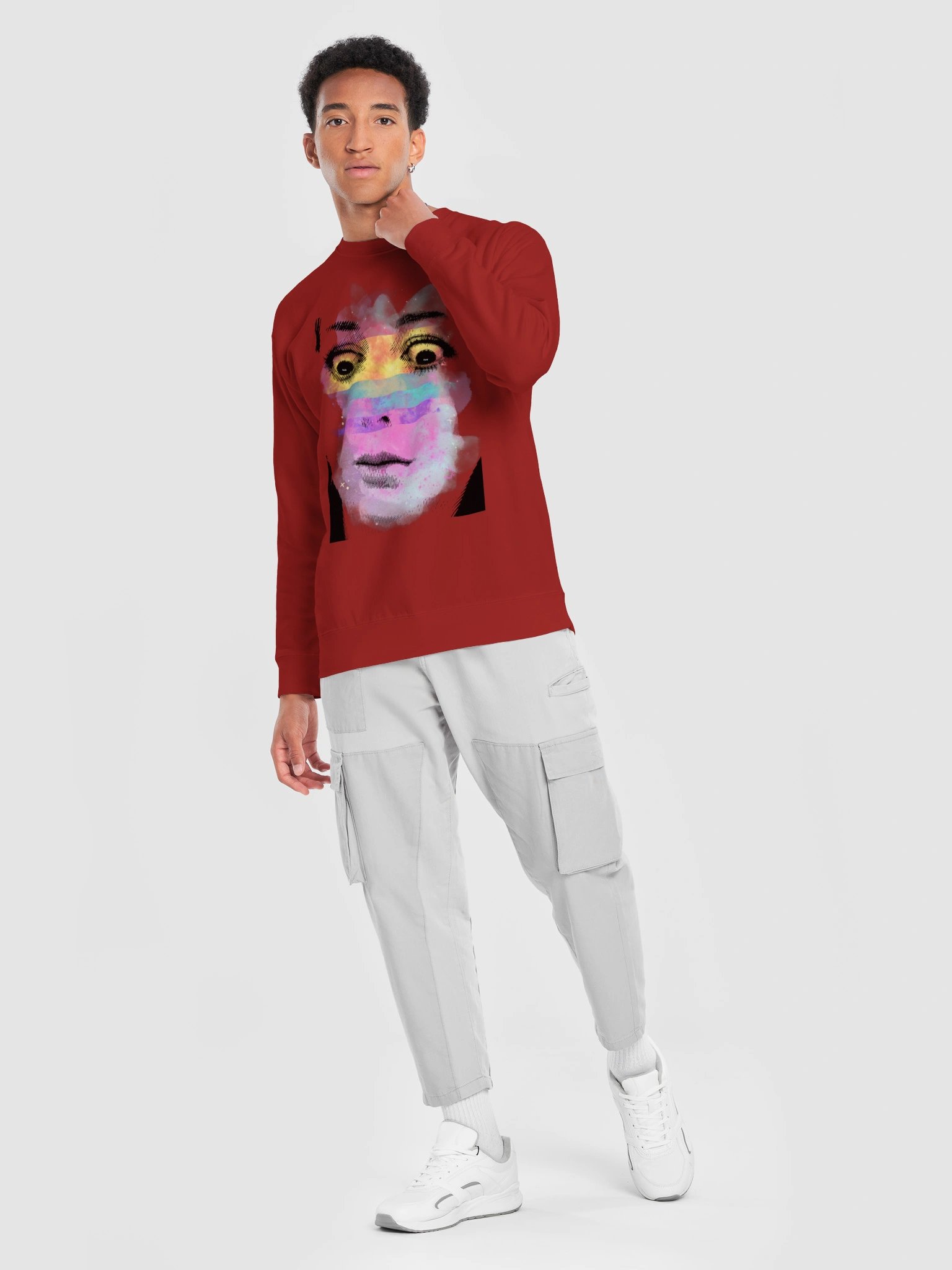Obushook Spectrum Distortion Sweatshirt product image (92)