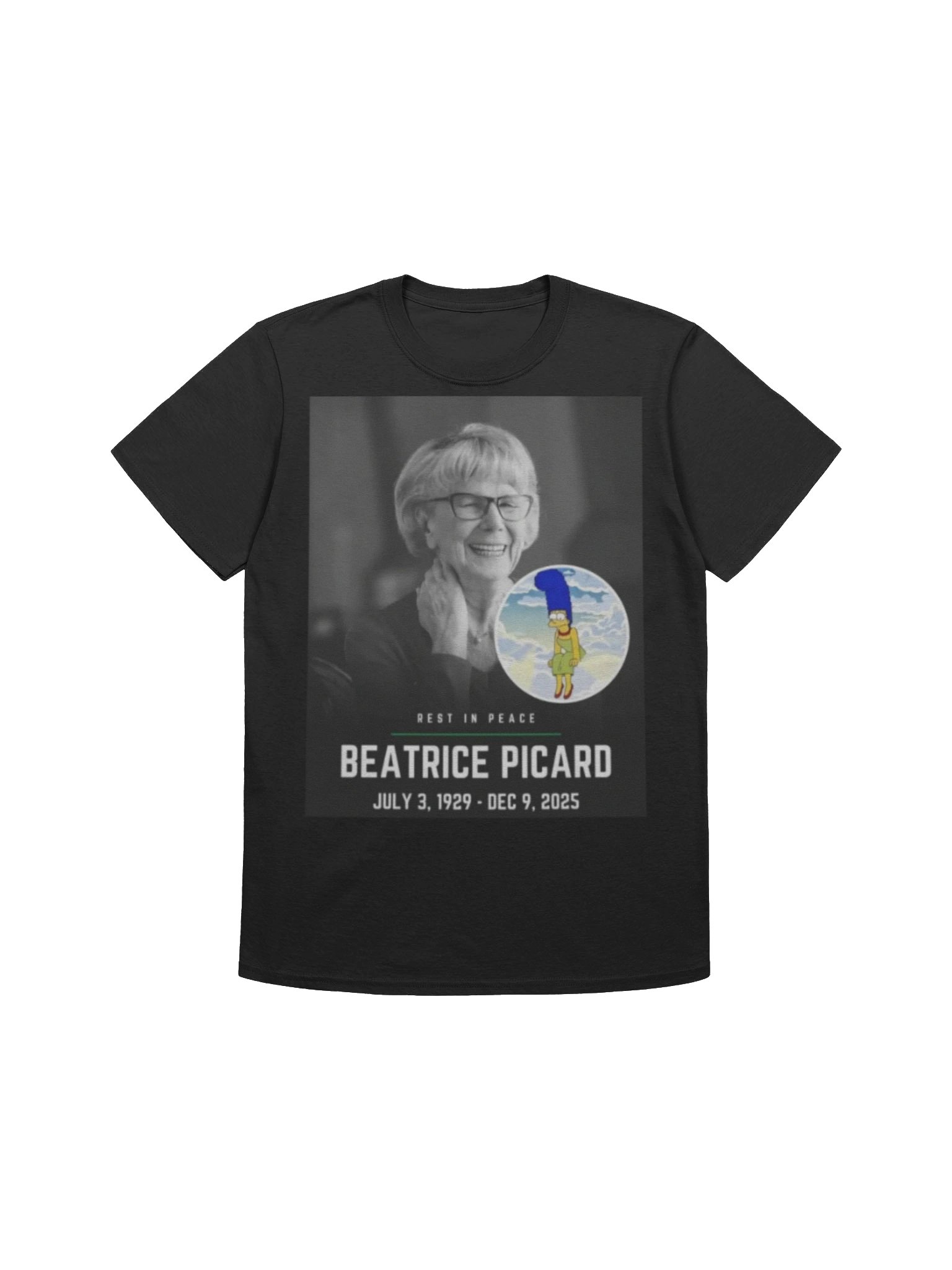 Rest In Peace Beatrice Picard 2025 Shirt product image (1)