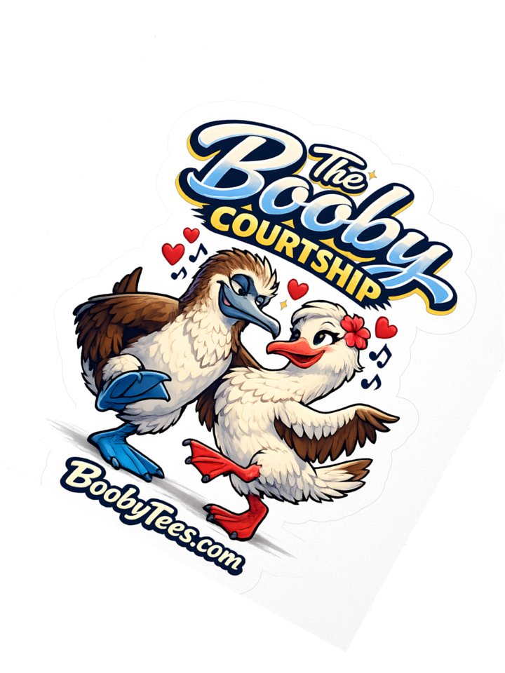 The Booby Courtship! Sticker product image (2)