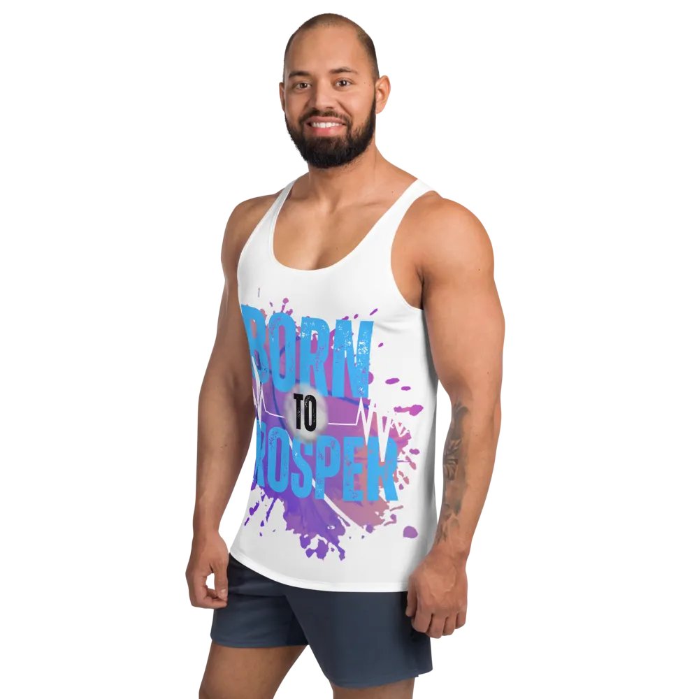 Born to Prosper Energetic Vibes Full Print Tank product image (11)