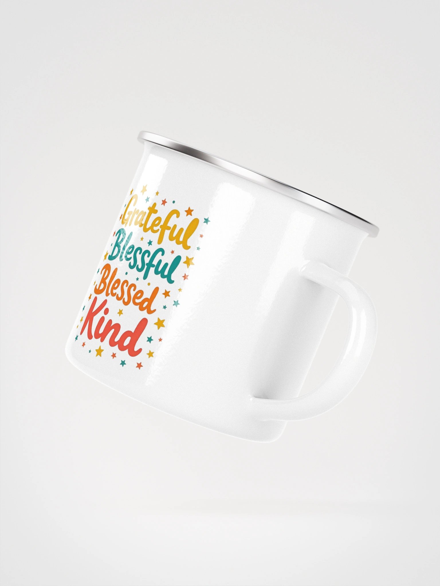 Grateful Kindness Enamel Mug product image (3)