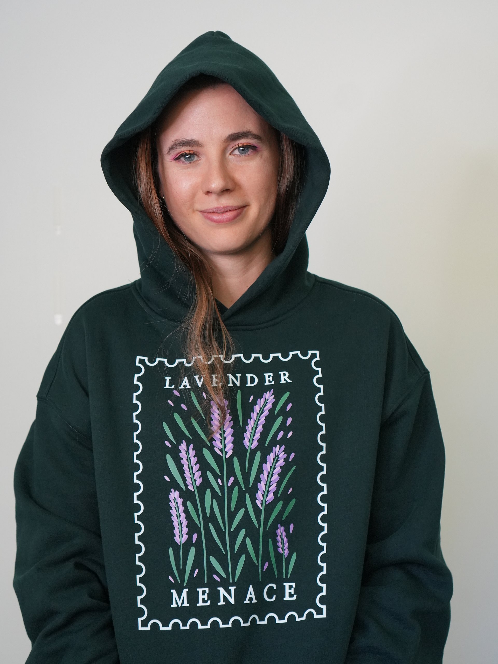 Menace Hoodie Sample - Dark Green product image (3)
