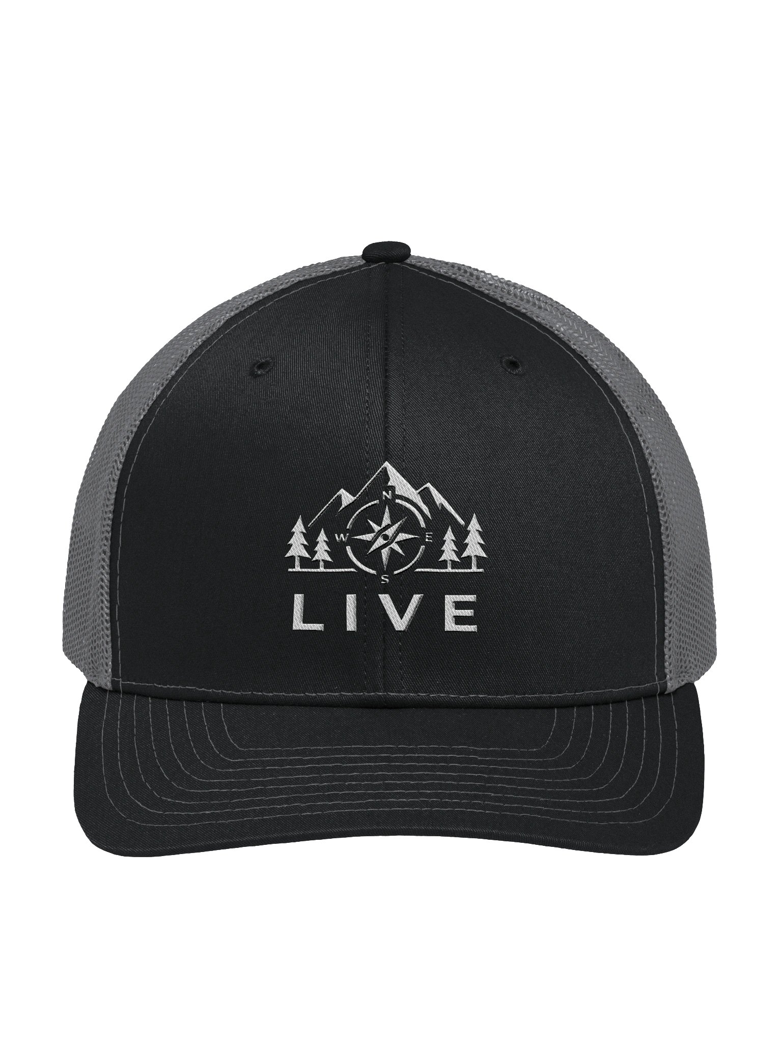LIVE Adventure Compass Trucker Hat product image (1)