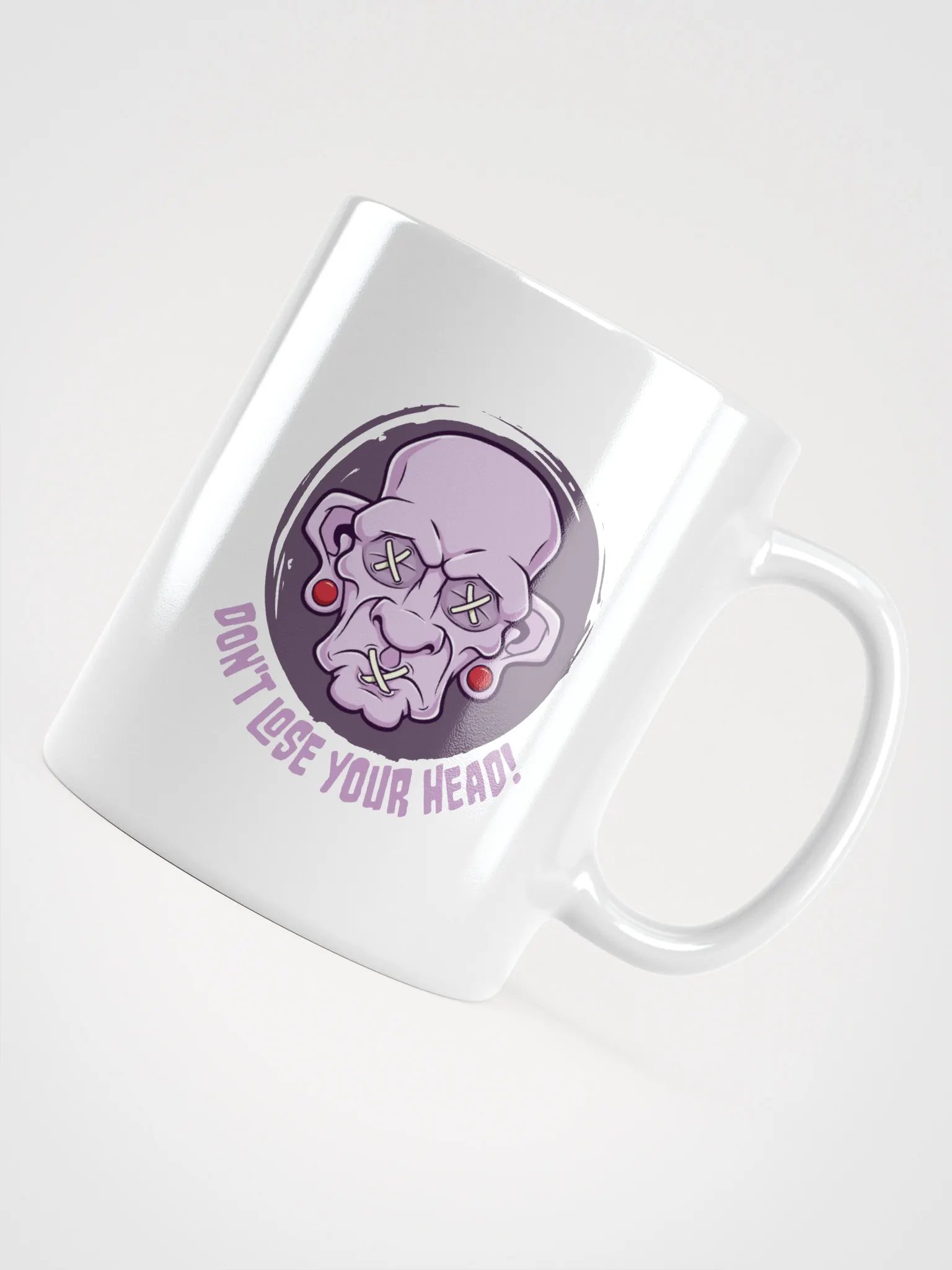 Don't Lose Your Head Retro Mug product image (4)