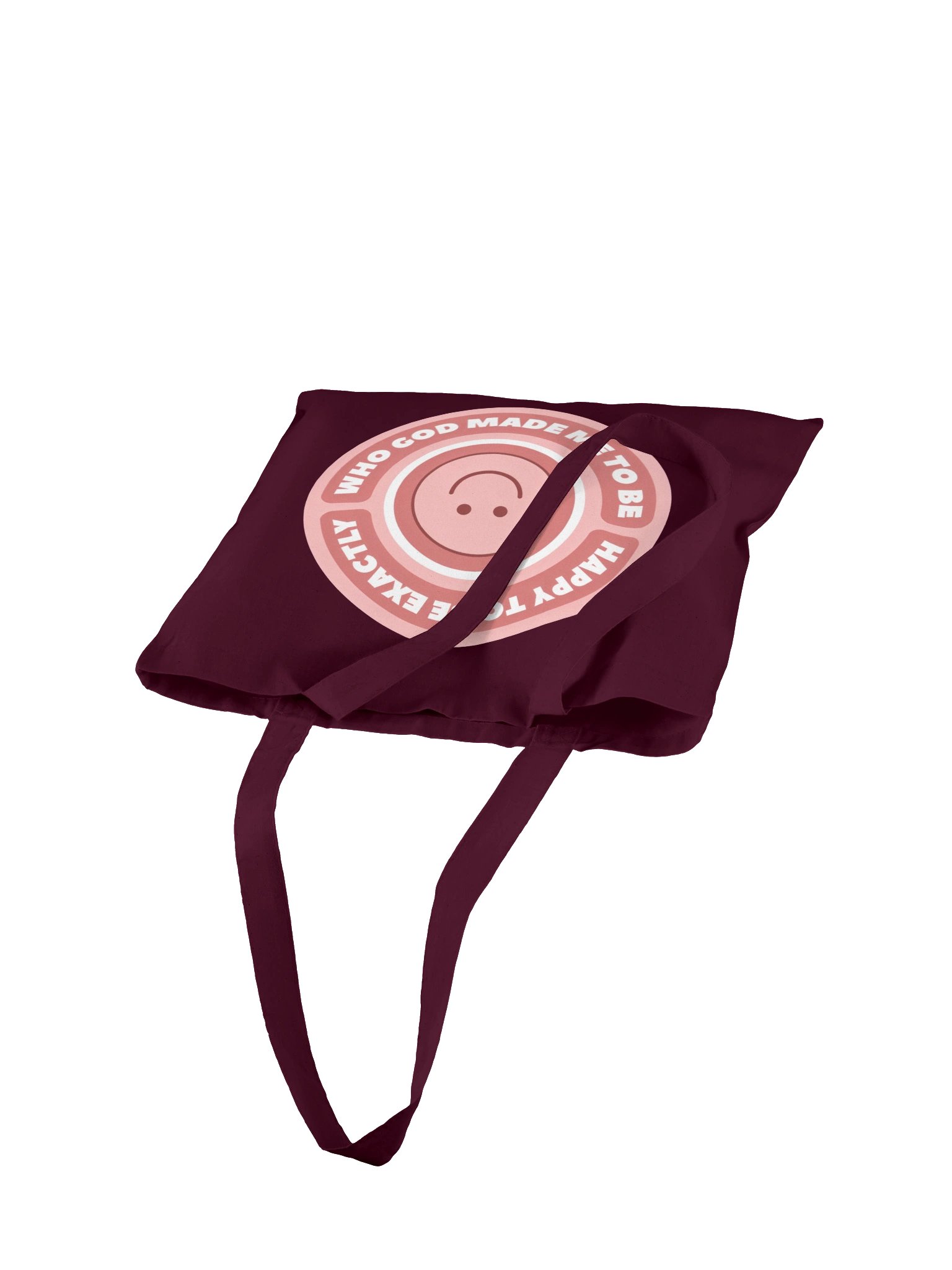 Happy to Be Exactly Who God Made Me to Be Tote Bag product image (7)
