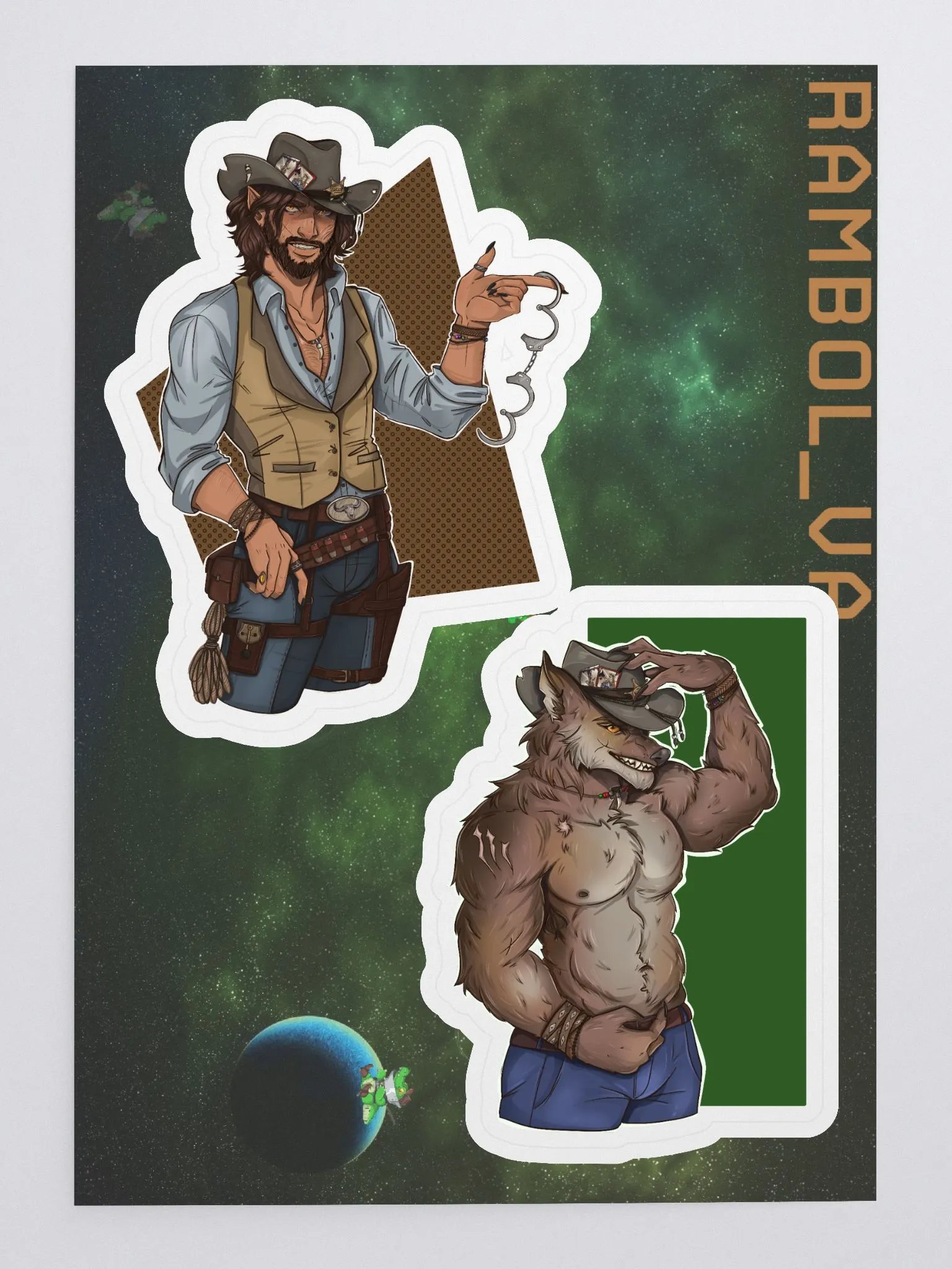 Silas sticker sheet product image (3)