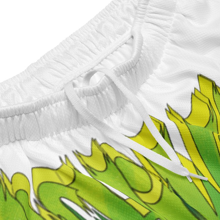 KONNICHIWA - White Mesh Shorts (with pockets) product image (2)
