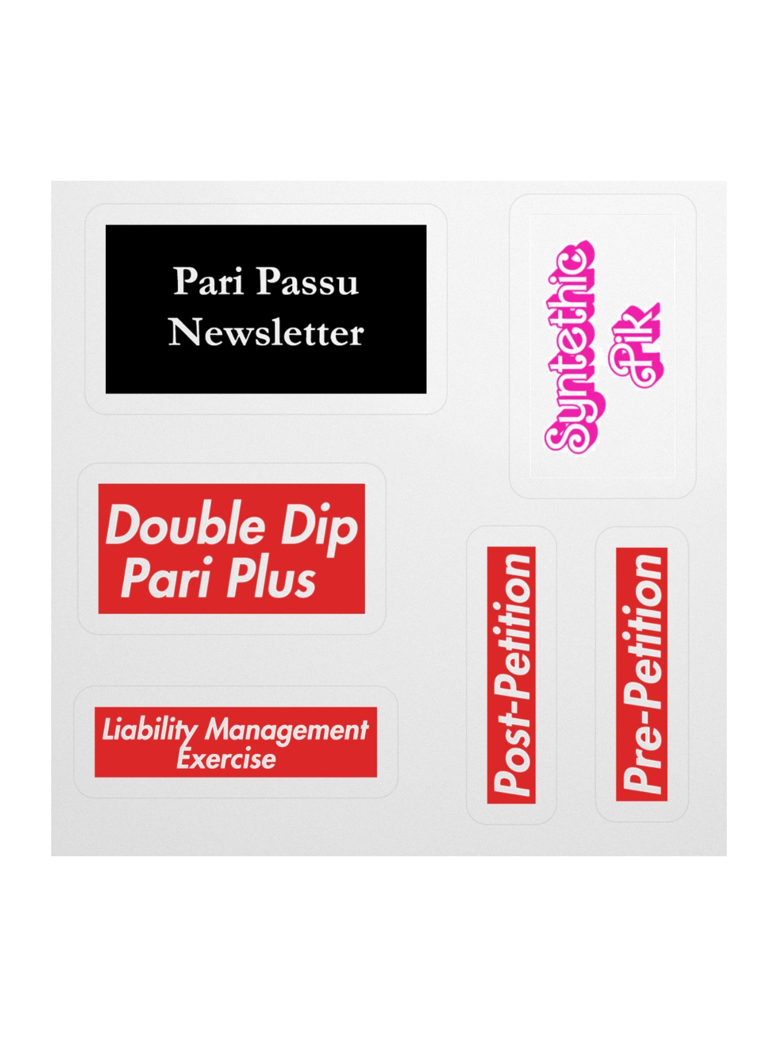 Restructuring Stickers product image (1)