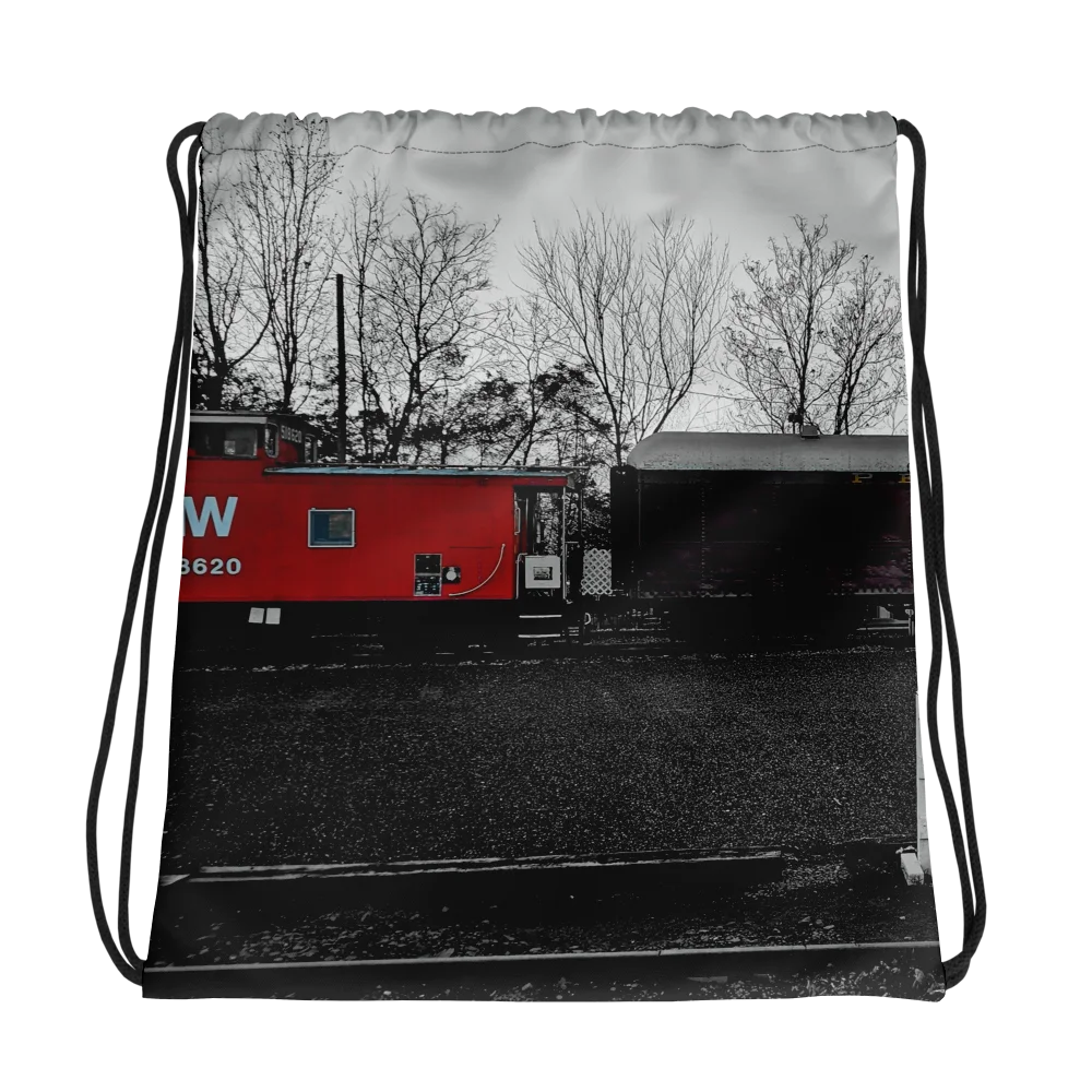 Trains Drawstring Bag product image (1)