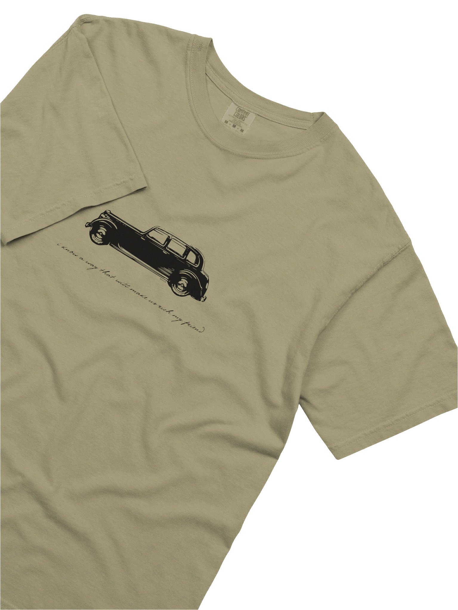 mini black car tee product image (65)